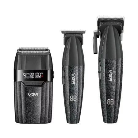 VGR V-640 S3 professzionális 3-az-1 hajvágó és grooming szett